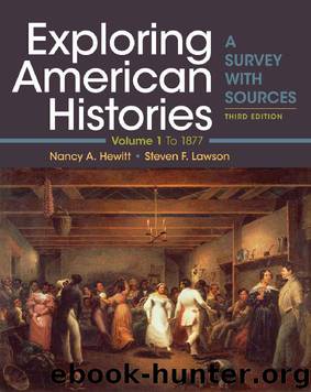 Exploring American Histories, Volume 1 by Nancy A. Hewitt & Steven F. Lawson