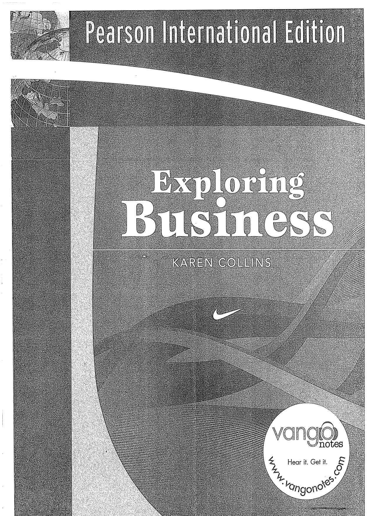 Exploring Business by Karen Collins