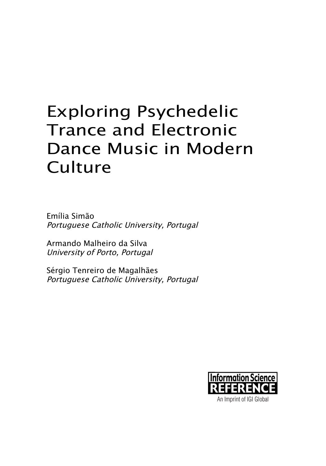 Exploring Psychedelic Trance and Electronic Dance Music in Modern Culture by Emília Simão