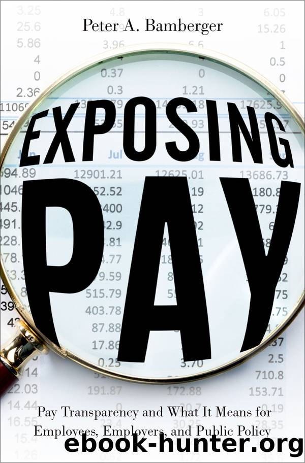 Exposing Pay by Peter Bamberger