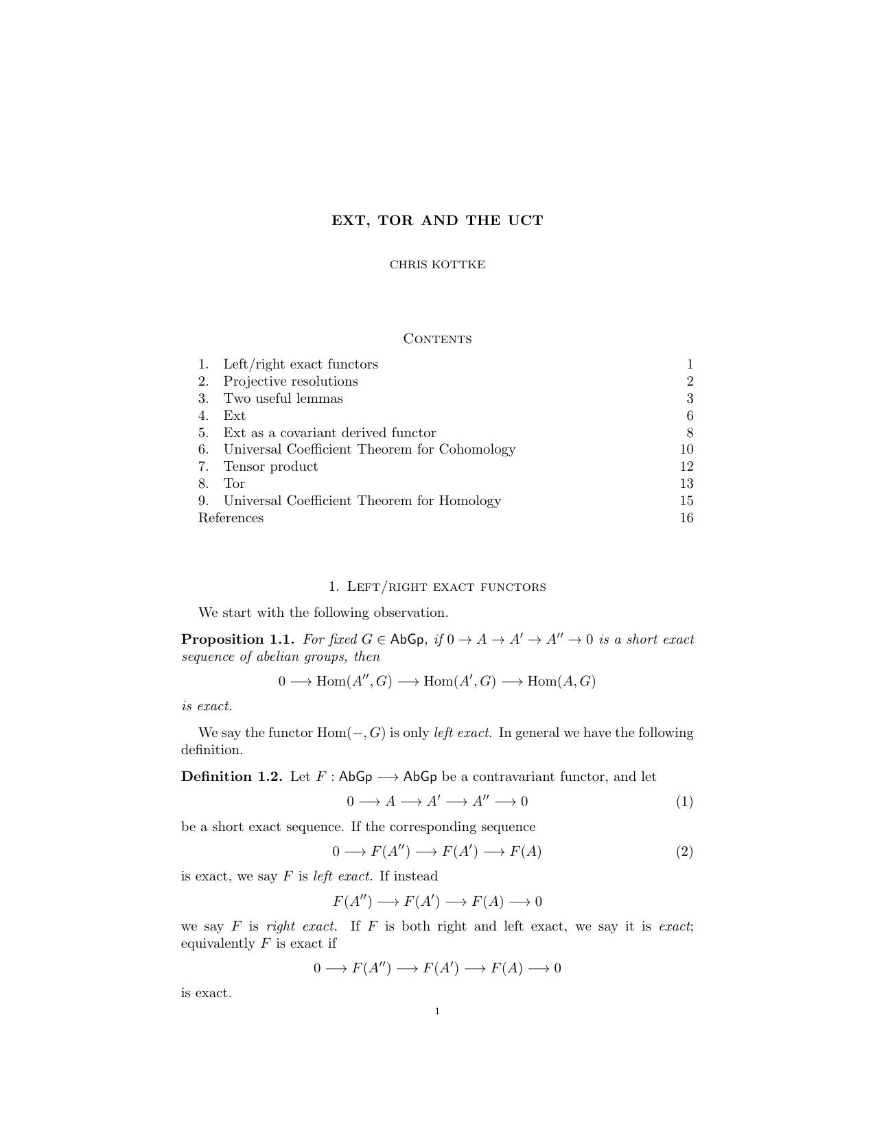 Ext, Tor and the UCT by Chris Kottke