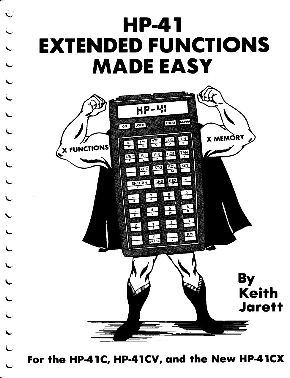 Extended Functions Made Easy by Keith Jarett