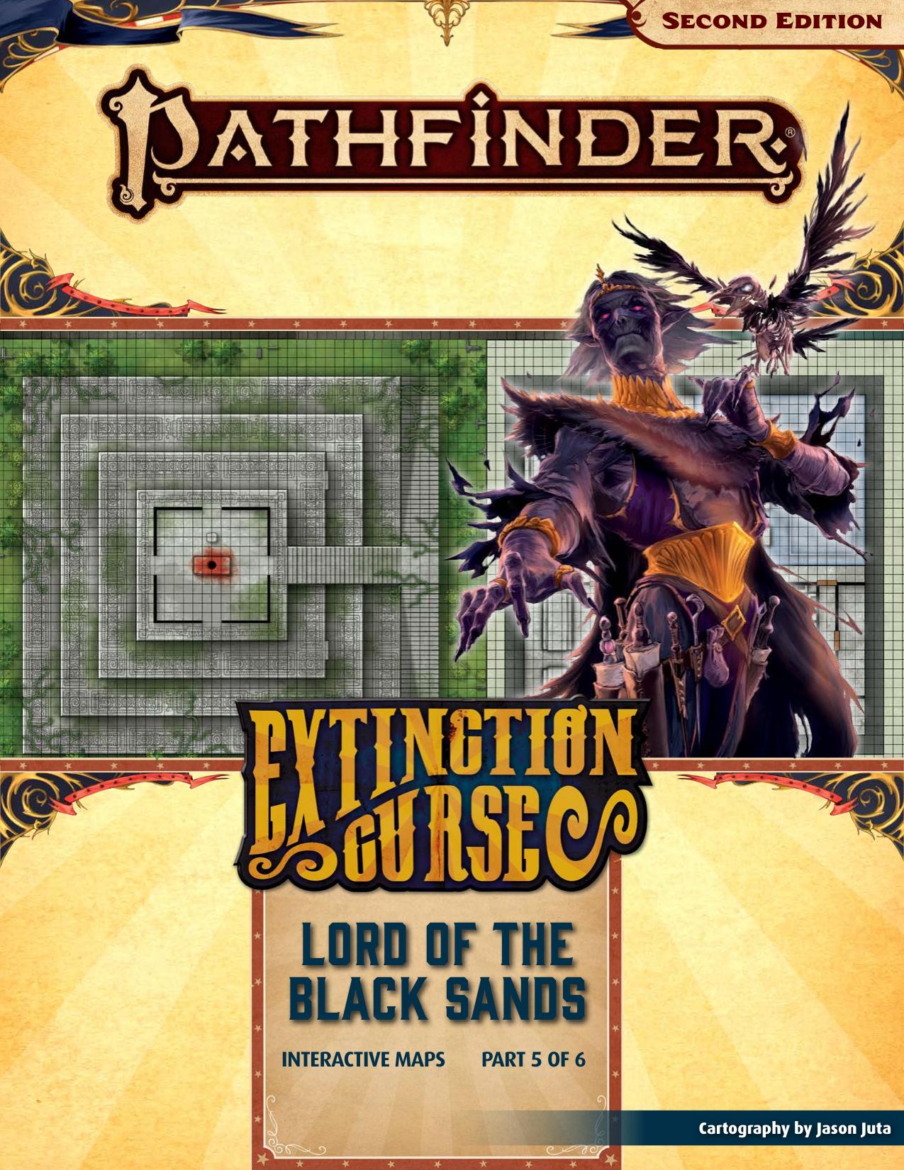 Extinction Curse 5 - Lord of the Black Sands by PZO90155 Interactive Maps