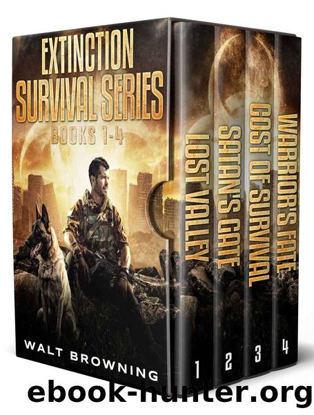 Extinction Survival: The Complete Four Book Series: A Post-Apocalyptic Thriller by Walt Browning