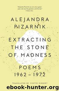 Extracting the Stone of Madness: Poems 1962 - 1972 by Alejandra Pizarnik