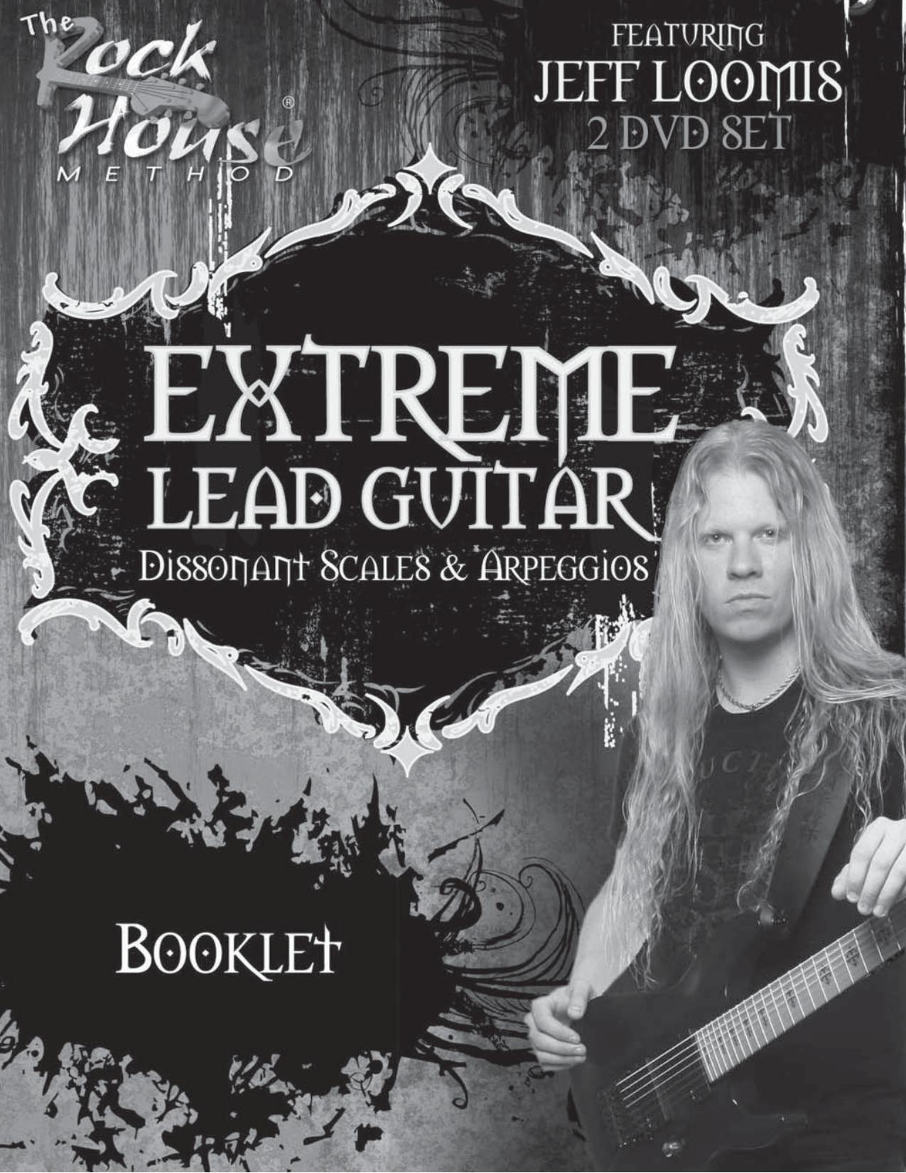 Extreme Lead Guitar - Dissonant Scales & Arpeggios by Jeff Loomis