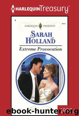 Extreme Provocation by Sarah Holland