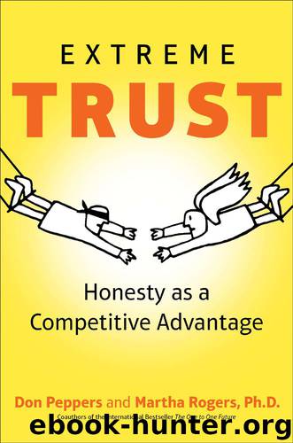 Extreme Trust: Honesty as a Competitive Advantage by Don Peppers & Martha Rogers