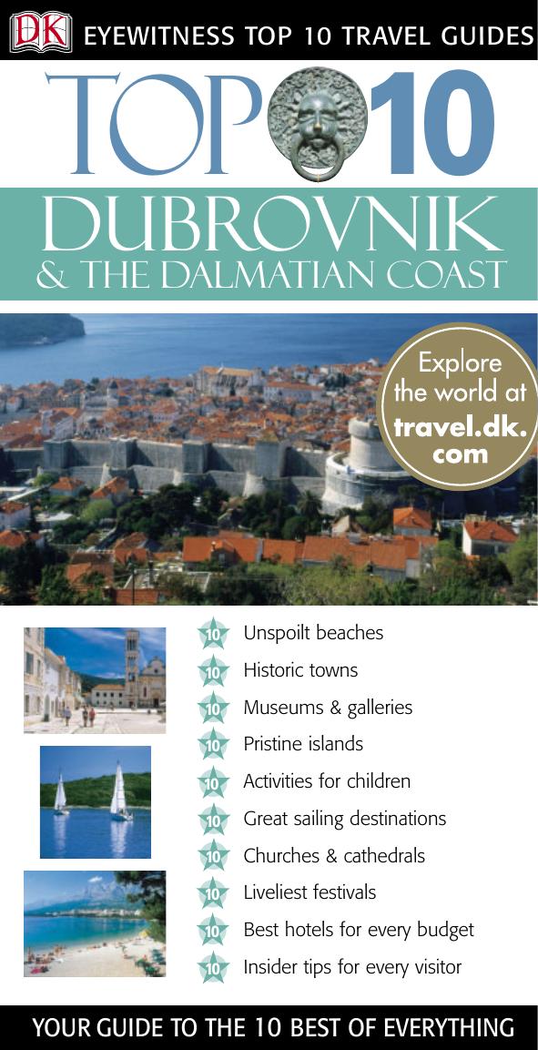 Eyewitness Top 10 Travel Guide: Dubrovnik by Unknown