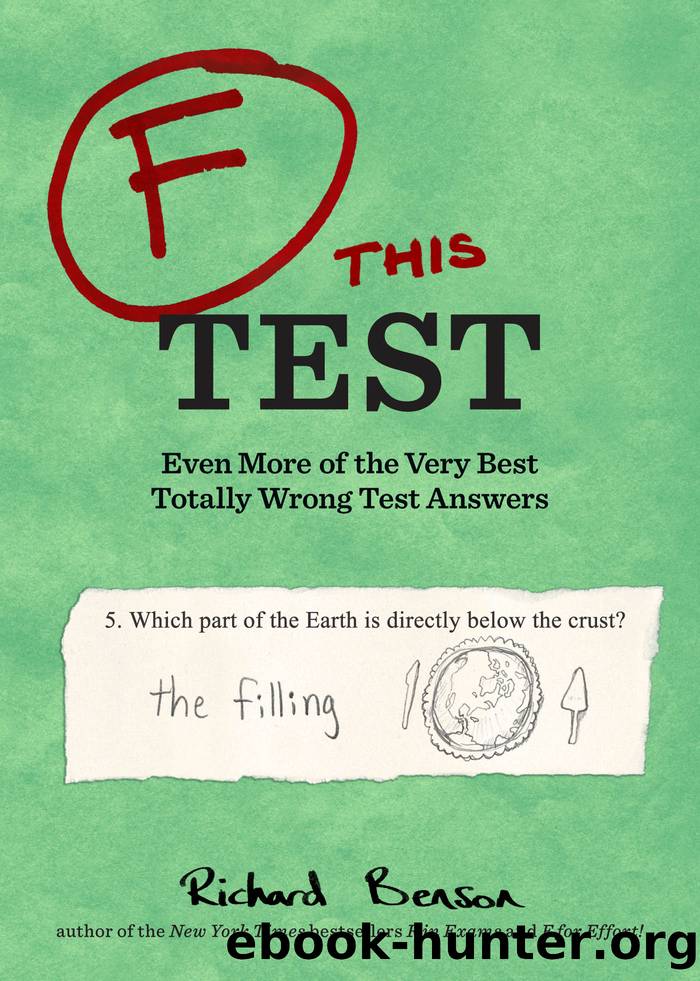 F This Test by Richard Benson