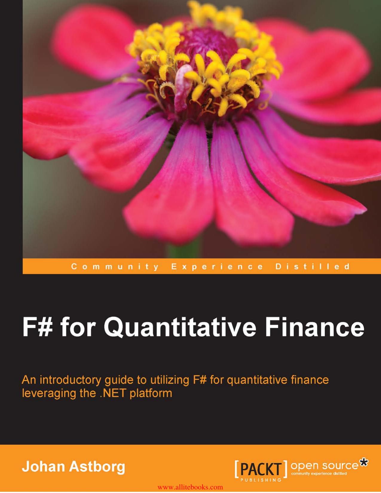 F for Quantitative Finance by Unknown