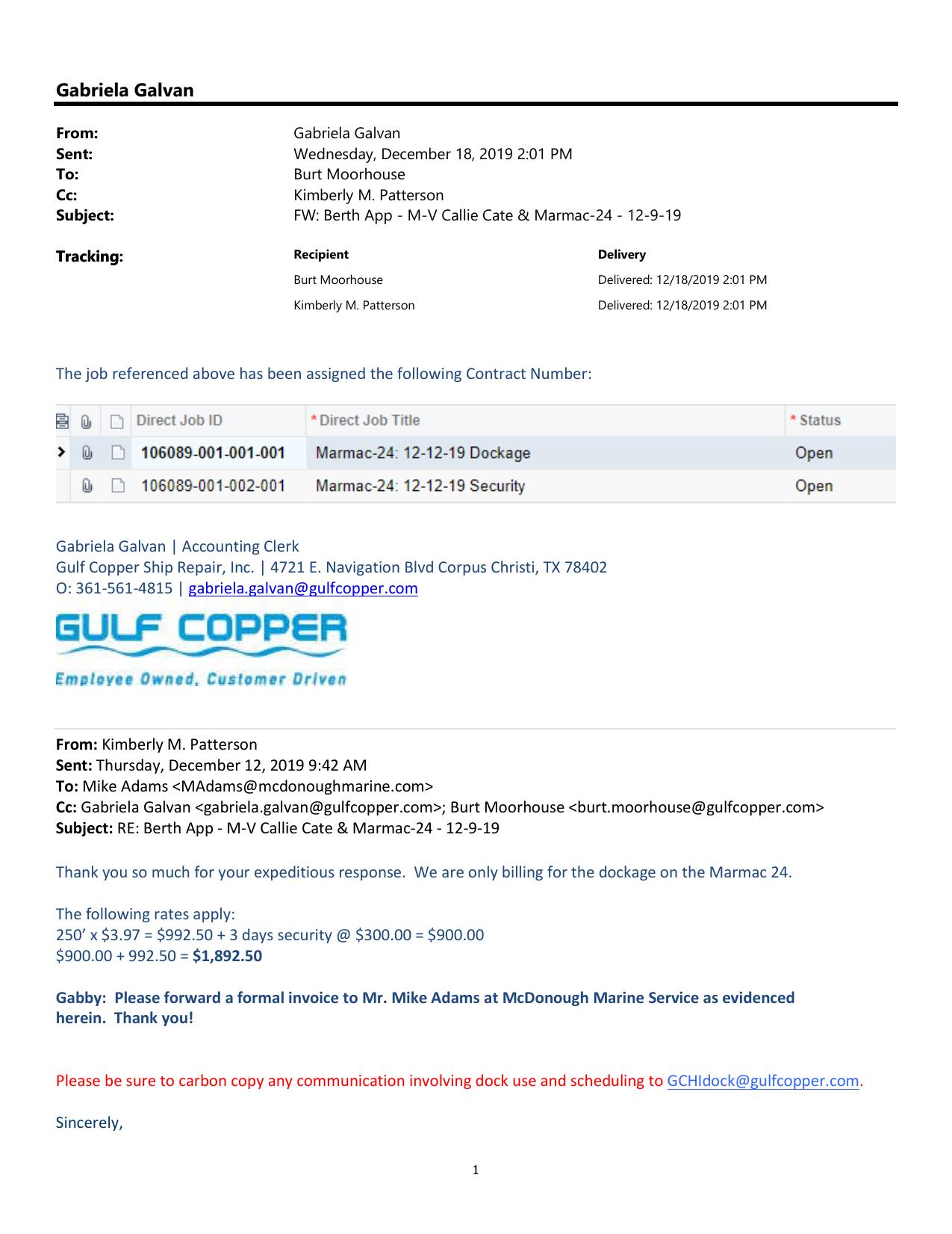 F8vIfi 106089-001 job opening email by Unknown