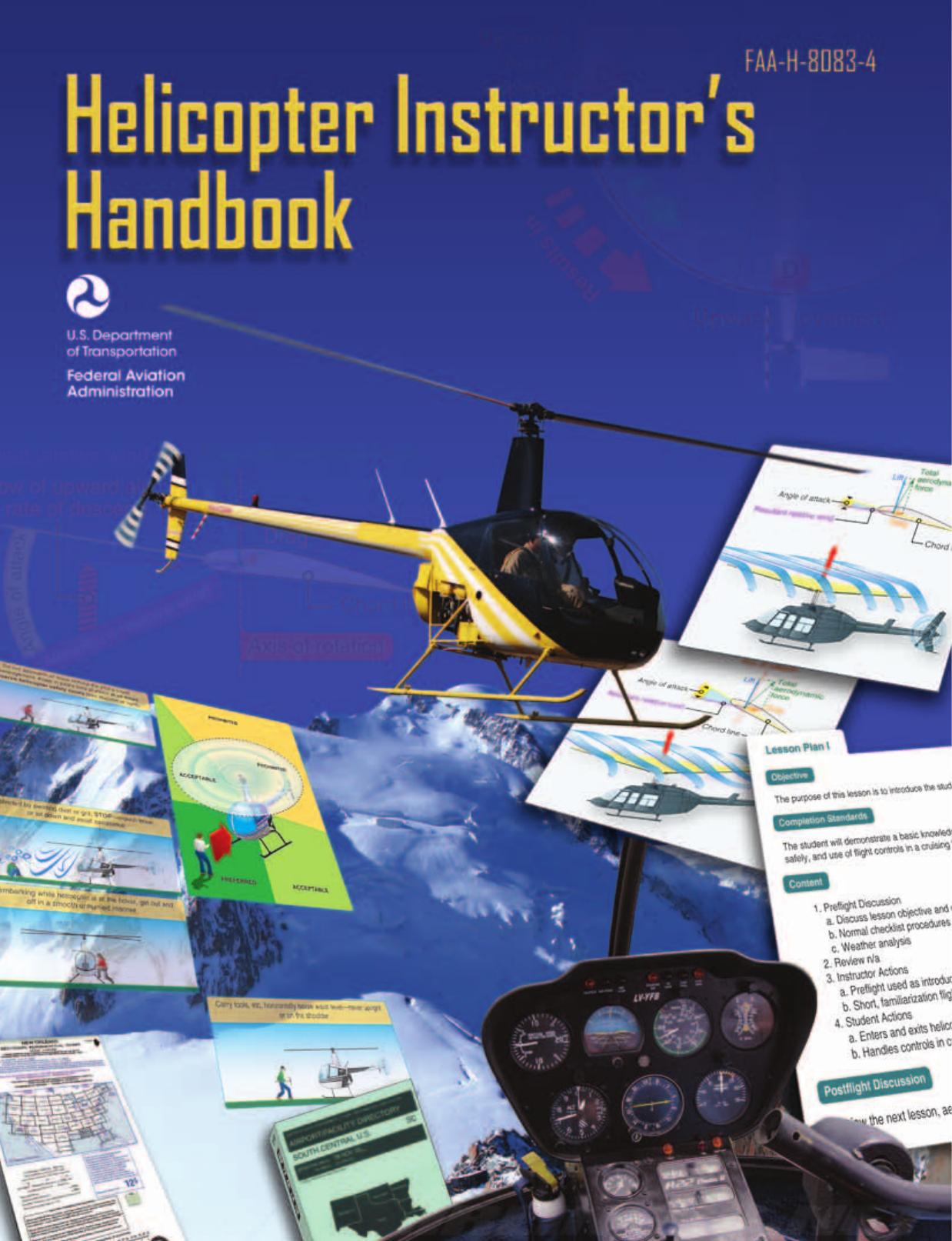 FAA-H-8083-4, Helicopter Instructor's Handbook by Unknown