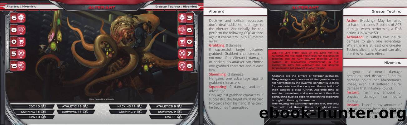 FAITH - The Sci-Fi RPG - A Garden In Hell by Boss Cards