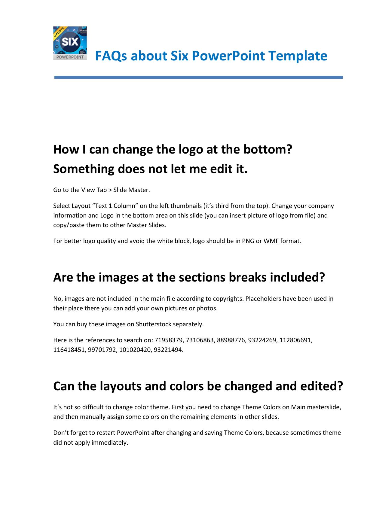 FAQs by swanex