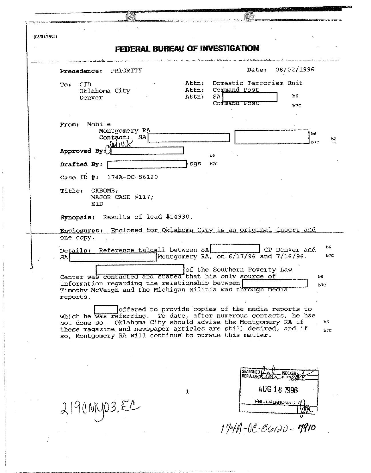 FBI 8.2.96 by Unknown