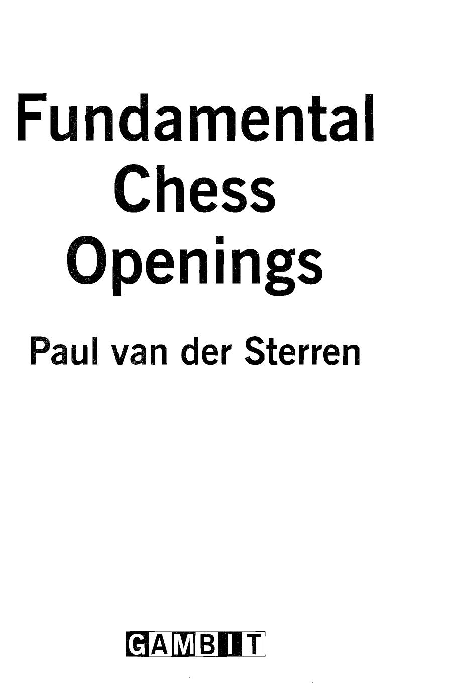 FCO Fundamental Chess Openings by Unknown