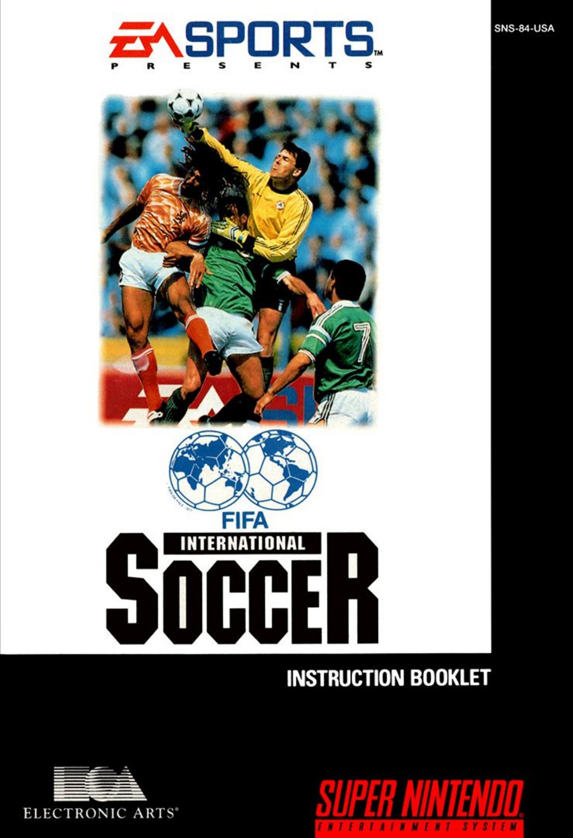 FIFA International Soccer (USA) by Jonathan Grimm