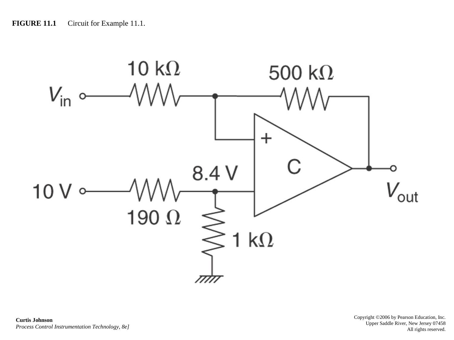 FIGURE 11.1 Circuit for Example 11.1. by James Ramsey