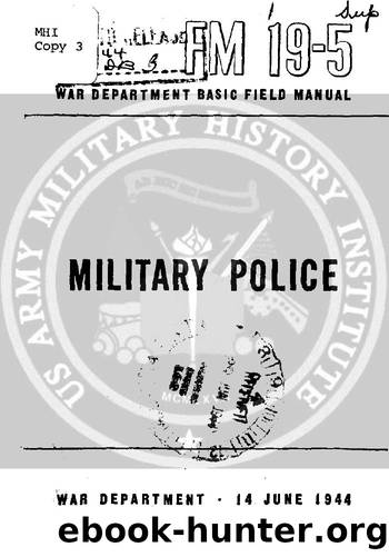 FM 19-5  Military Police by Unknown