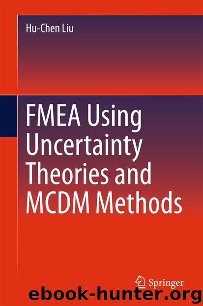 FMEA Using Uncertainty Theories and MCDM Methods by Hu-Chen Liu