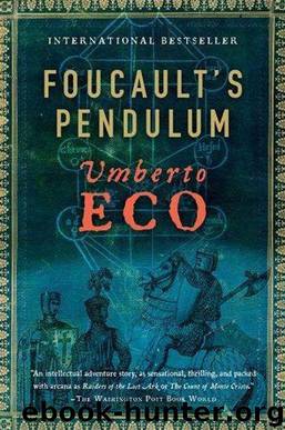 FOUCAULT'S PENDULUM by eco umberto