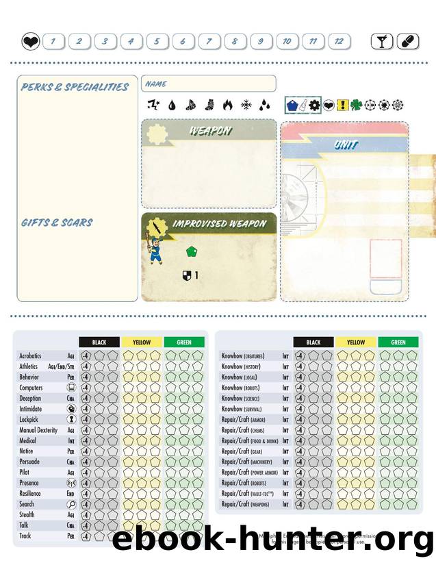 FOWW Character play mat PF by Unknown