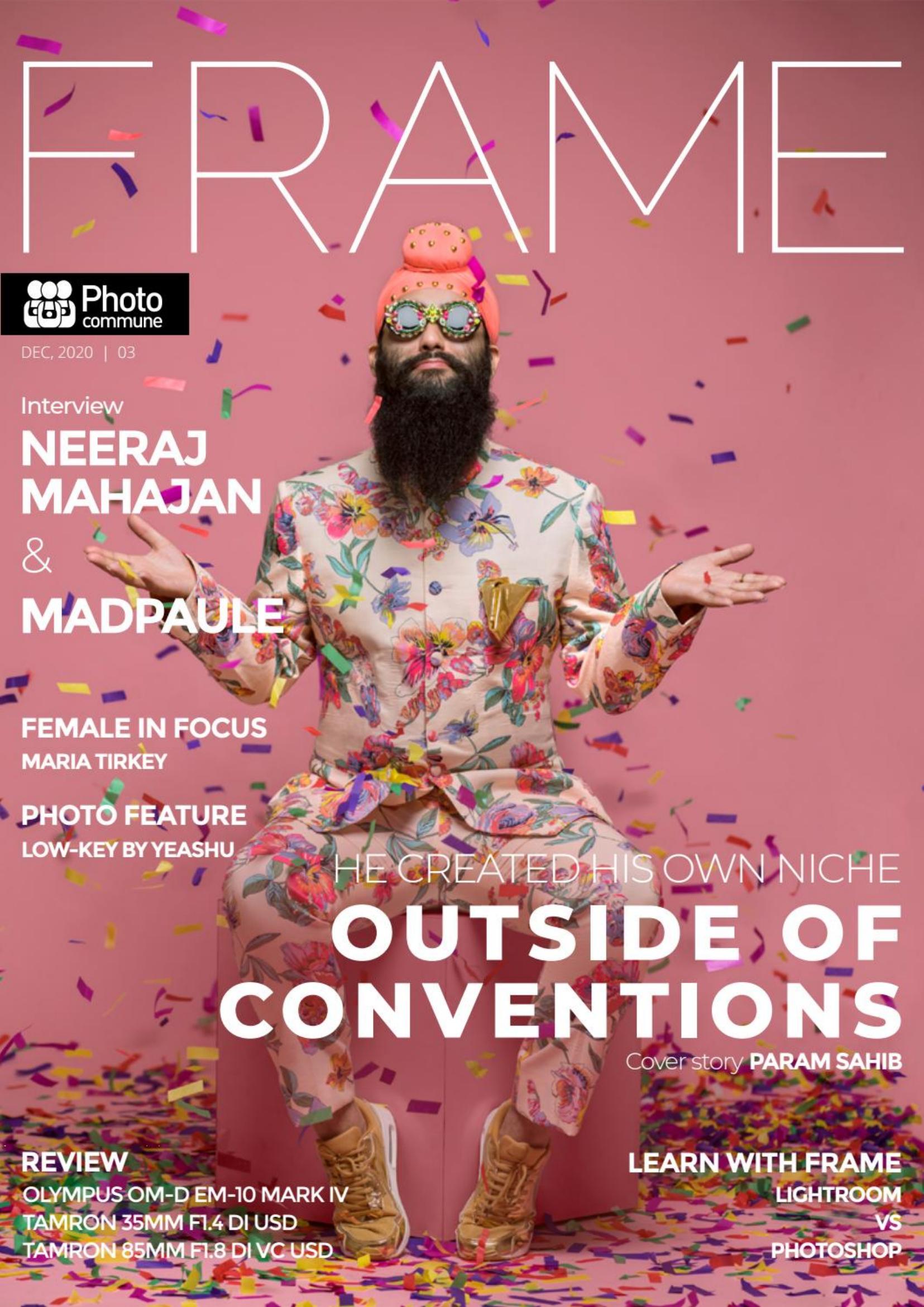 FRAME Photography Magazine by Photocommune - December 2020 by Unknow