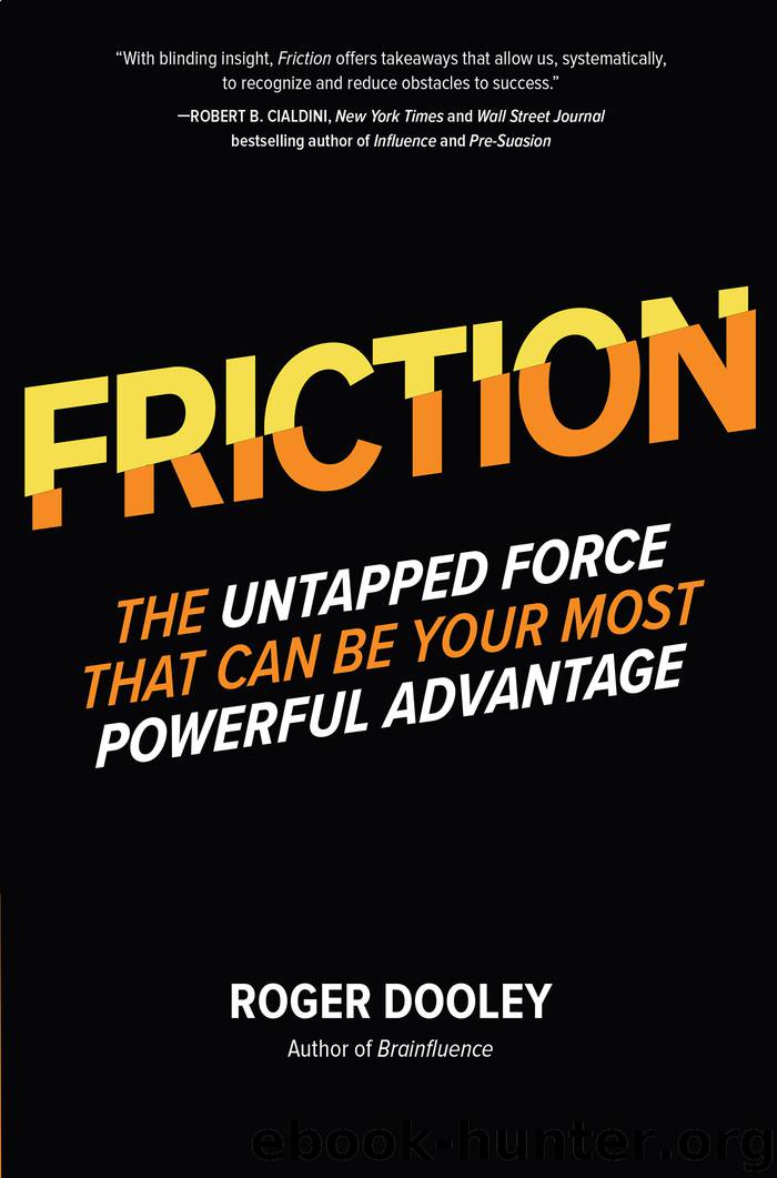 FRICTION—The Untapped Force That Can Be Your Most Powerful Advantage by Roger Dooley