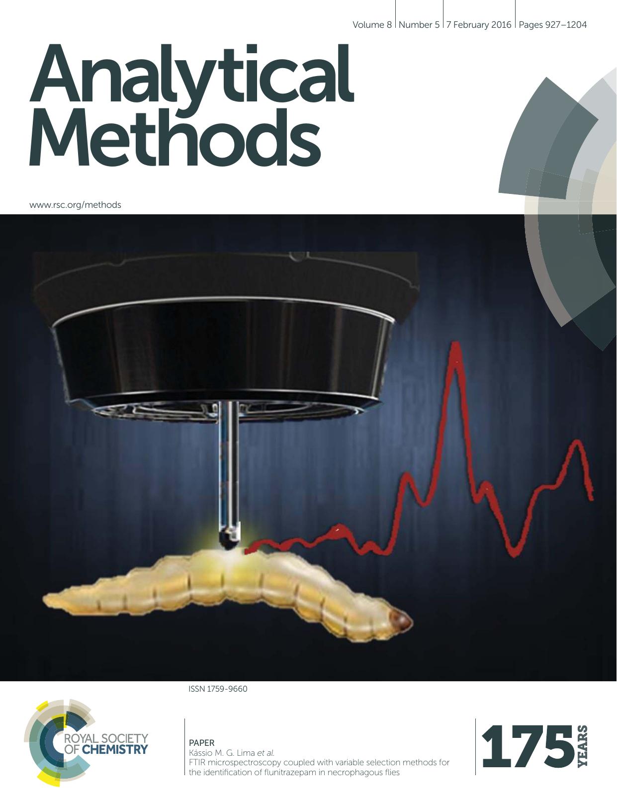 FTIR microspectroscopy coupled with variable selection methods for the identification of flunitrazepam in necrophagous flies by Tainá C. Baia & Renata A. Gama & Leomir Aires Silva de Lima & Kássio M. G. Lima