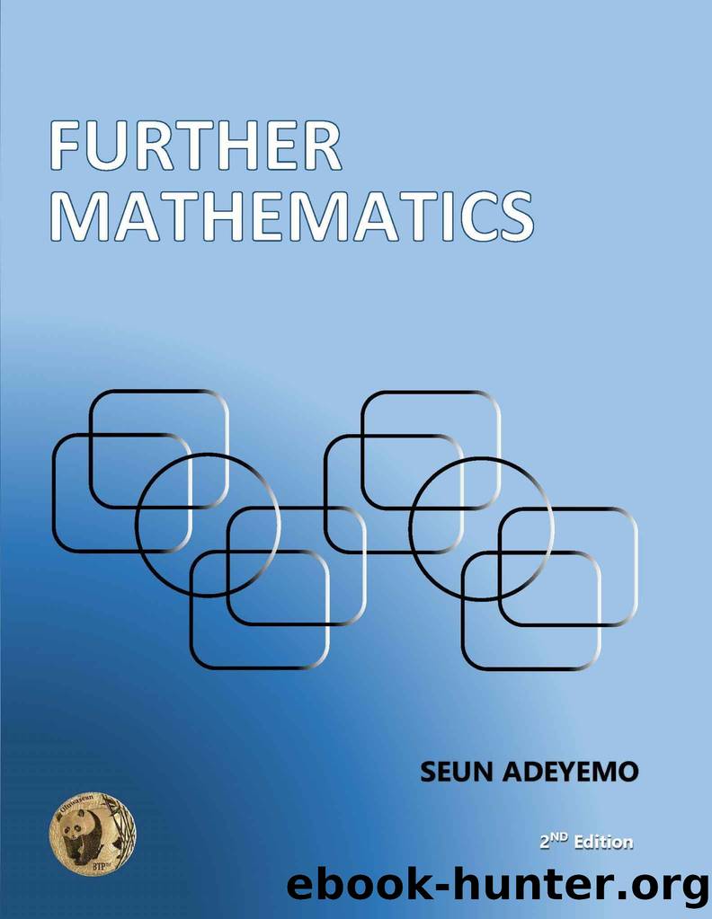 FURTHER MATHEMATICS by Adeyemo Seun