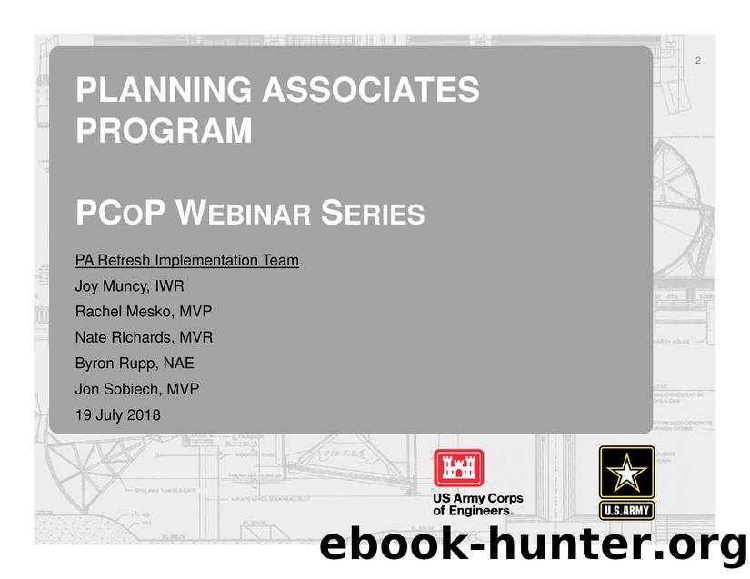 FY19 Planning Associates Program by Unknown