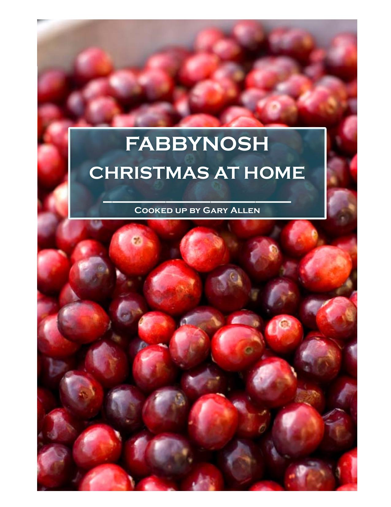 Fabbynosh - Christmas at Home by Gary Allen by Allen Gary