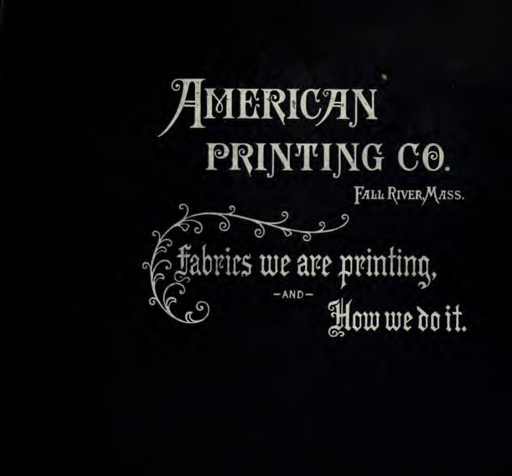 Fabrics we are printing and how we do it by American Printing Company