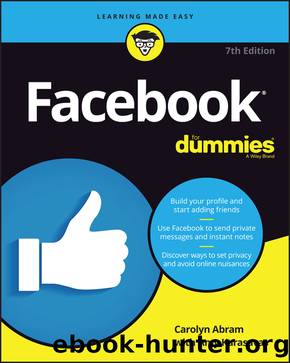 Facebook For Dummies by Carolyn Abram & Amy Karasavas