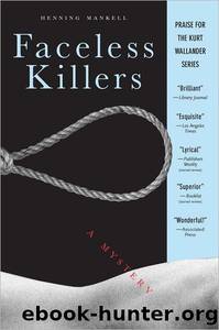 Faceless Killers by Henning Mankell; Steven T. Murray