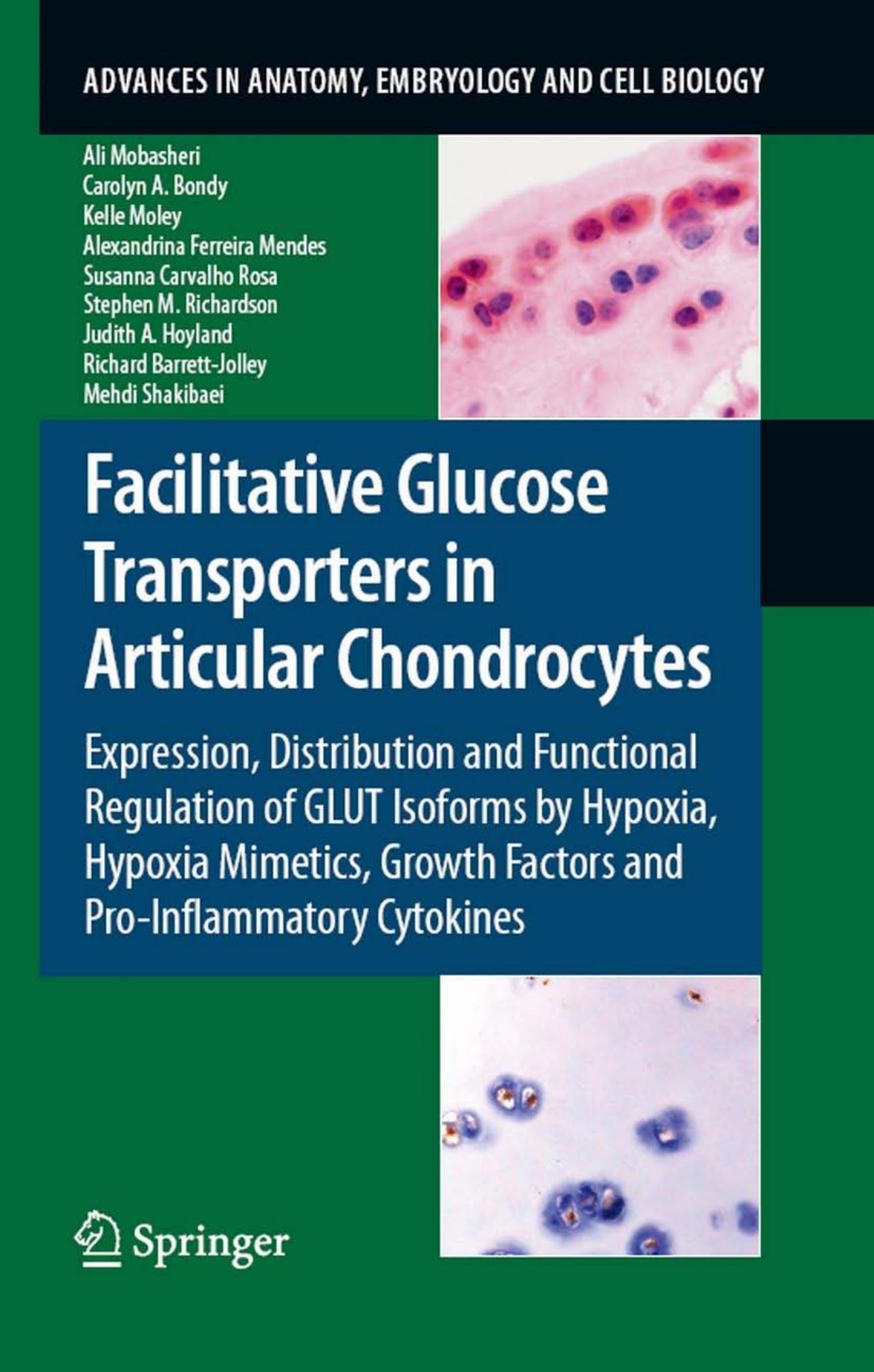 Facilitative Glucose Transporters in Articular Chondrocytes: Expression, Distribution and Functional Regulation of GLUT Isoforms by Hypoxia, Hypoxia Mimetics, ... in Anatomy, Embry by unknow