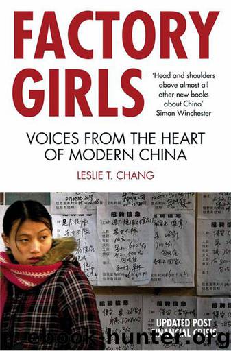 Factory Girls: Voices from the Heart of Modern China by Chang Leslie T