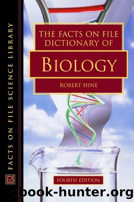 Facts on File Dictionary of Biology by User