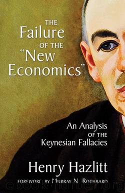 Failure of the “New Economics” by Henry Hazlitt