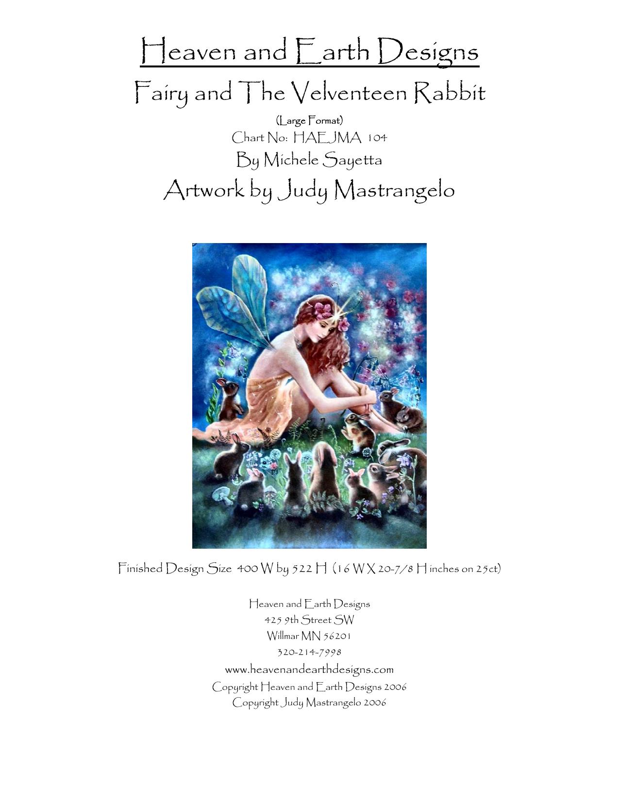 Fairy and The Velventeen Rabbit by Administrator