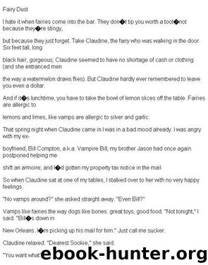 Fairy dust by Charlaine Harris
