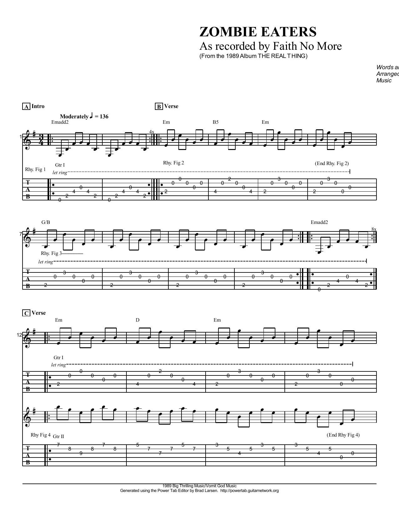 Faith No More by Zombie Eaters