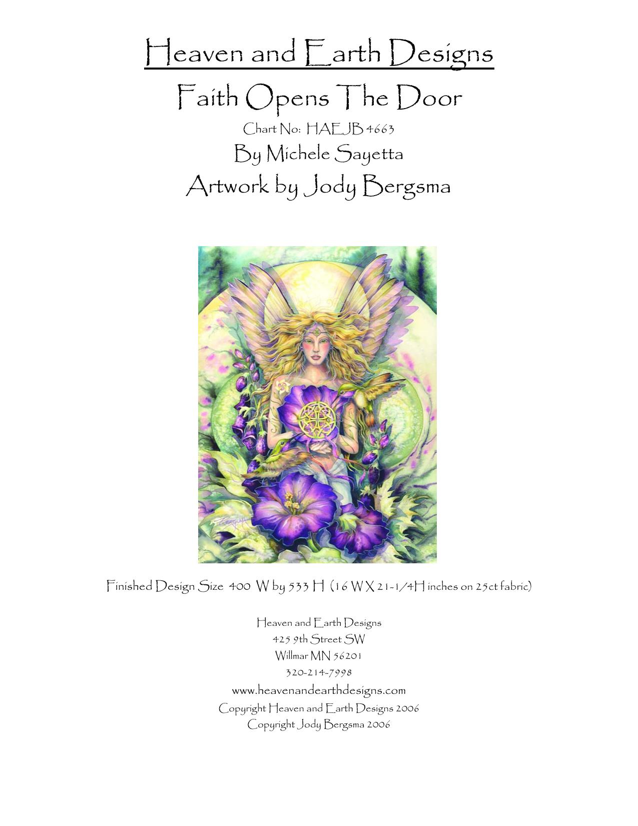 Faith Opens The Door by Administrator