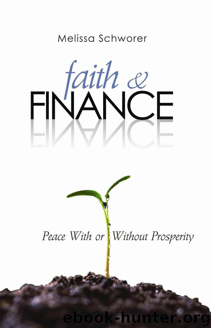 Faith and Finance: Peace With or Without Prosperity by Schworer Melissa
