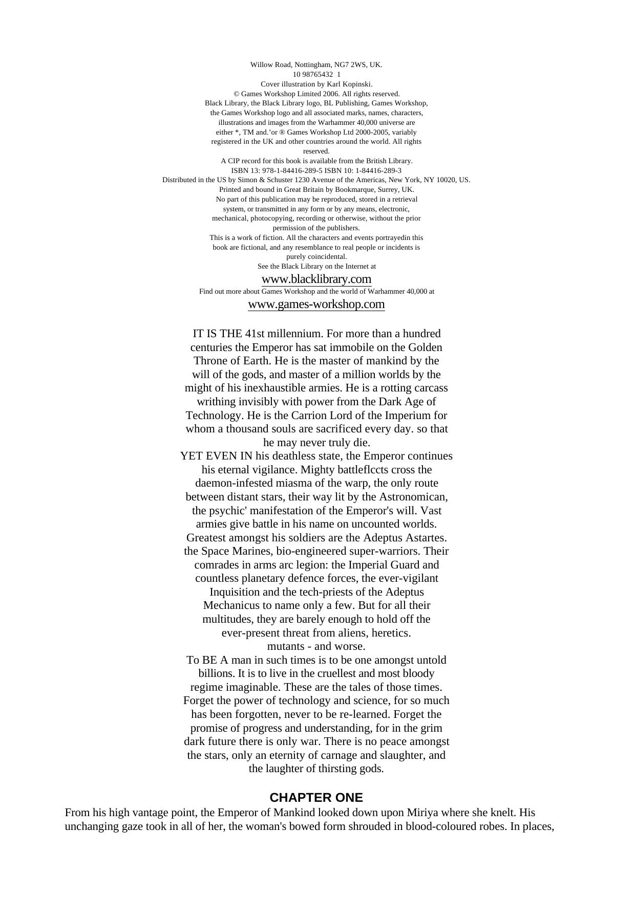 Faith and Fire (Warhammer 40,000 Novels) by James Swallow