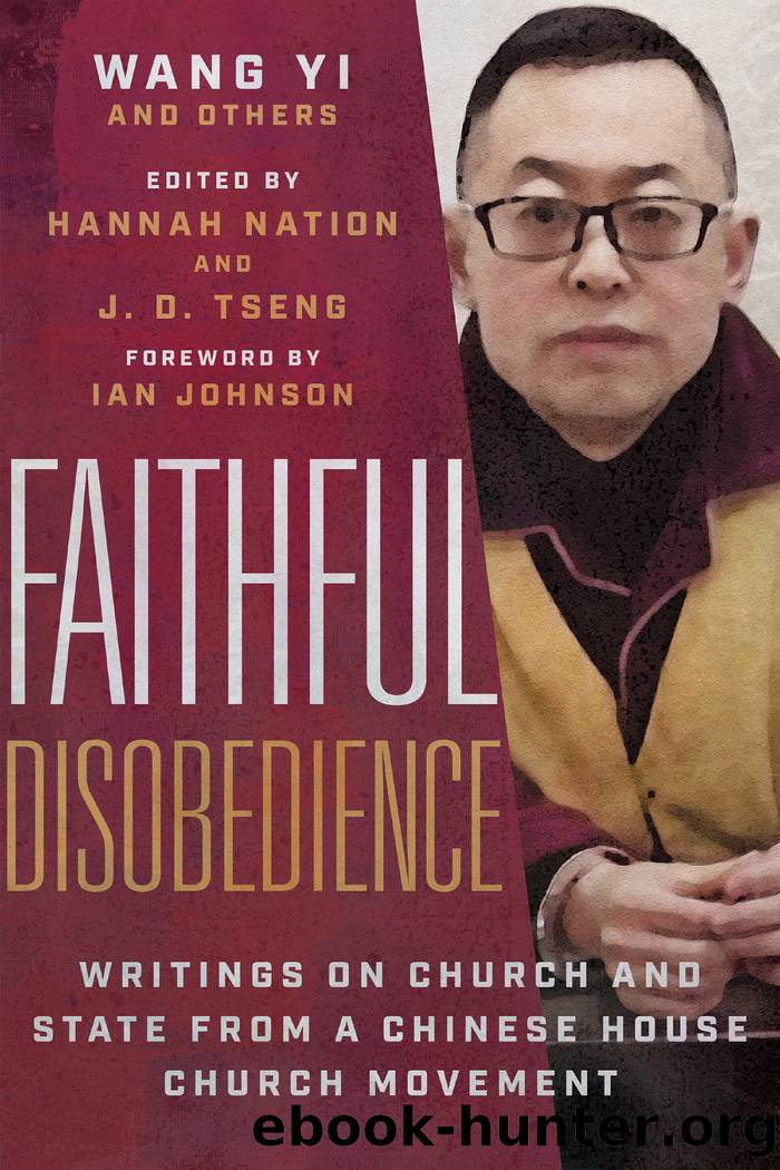 Faithful Disobedience by Wang Wang;Nation Hannah;Tseng J. D.;Johnson Ian; & Wang Yi & Hannah Nation & J. D. Tseng