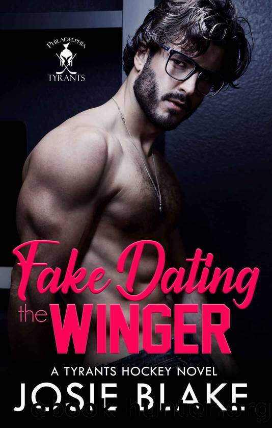 Fake Dating the Winger: A Fake Relationship, Friends to Lovers Hockey Romance by Josie Blake