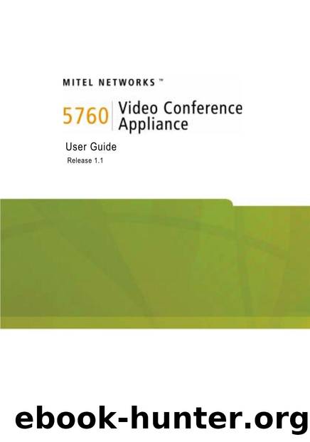 Falcon IP Models 1 and 3 Userâs Guide by VCON LTD Techpub Rochelle Fisher-Gidonian