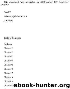 Fallen Angels 01. Covet by J.R. Ward
